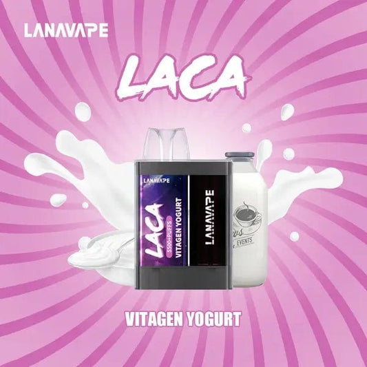 Lana Laca 5500 Rechargeable Disposable (Merlion Vape Sg) - Vitagenyogurt - Merlion Vape Sg