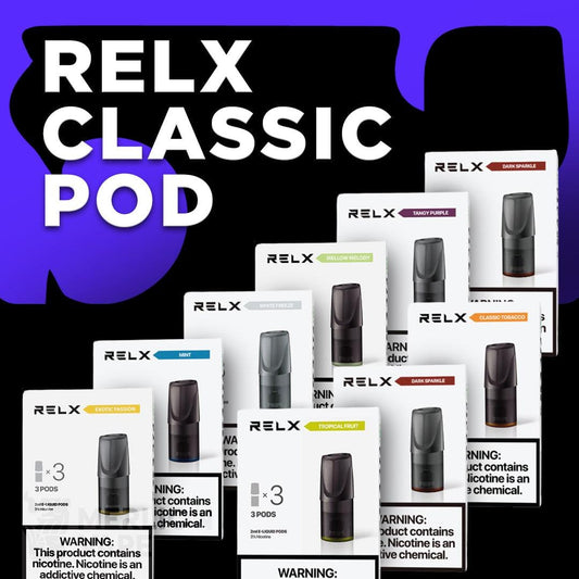 Relx Classic Pod - (Merlion Vape Sg) - Merlion Vape Sg